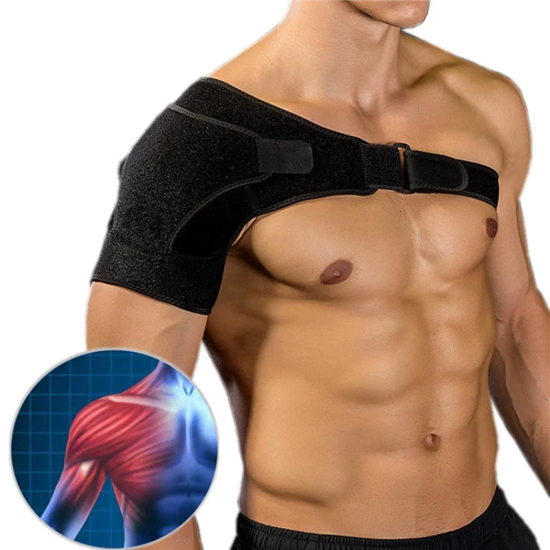 Shoulder Brace for Men and Women for Torn Rotator Cuff,Arm Sling Shoulder Immobilizer,Shoulders Compression Sleeve and Support for Pain Relief,Adjustable, Suitable for Both Left and Right Arms