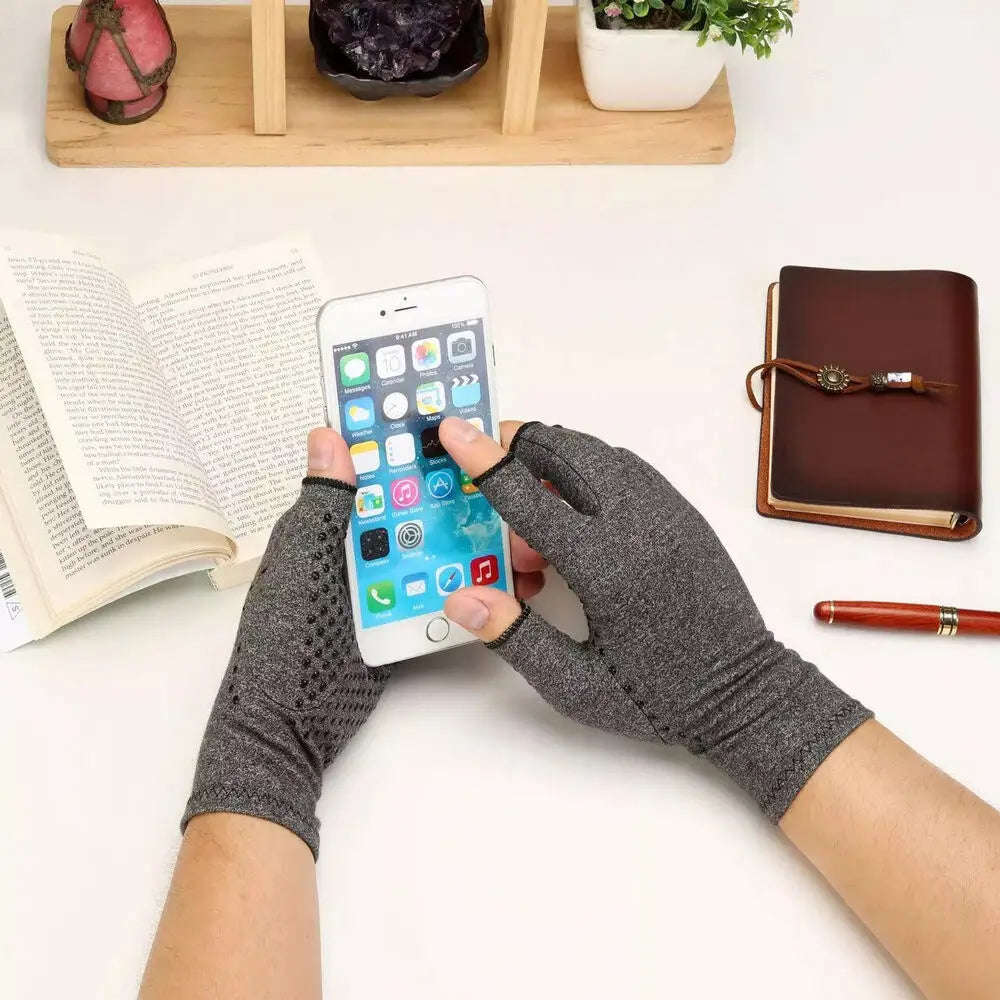 New Compression Arthritis Gloves Wrist Support Joint Pain Relief Hand Brace Women Men Therapy Wristband Compression Gloves 2023