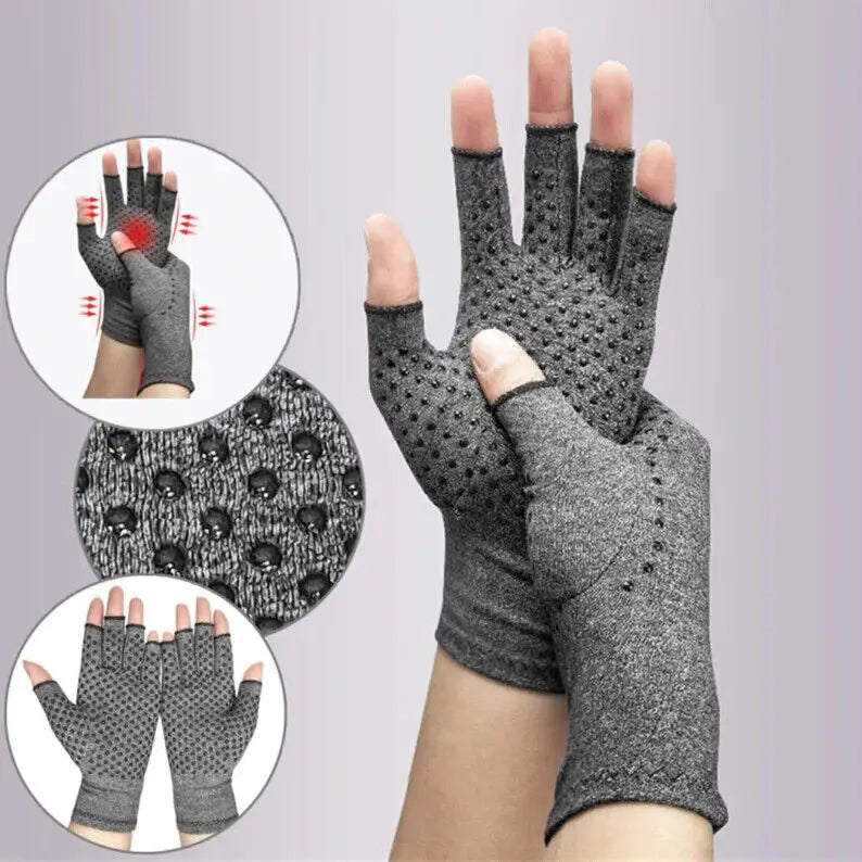 New Compression Arthritis Gloves Wrist Support Joint Pain Relief Hand Brace Women Men Therapy Wristband Compression Gloves 2023