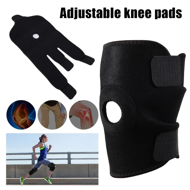 1Pc New Upgraded Professional Knee Brace for Pain Relief,Adjustable Knee Support with Patella Pad & Side Stabilizers, Compression Knee Sleeve for Meniscus Tear, ACL, Joint Pain, Runner, Workout-Men & Women (S/M)
